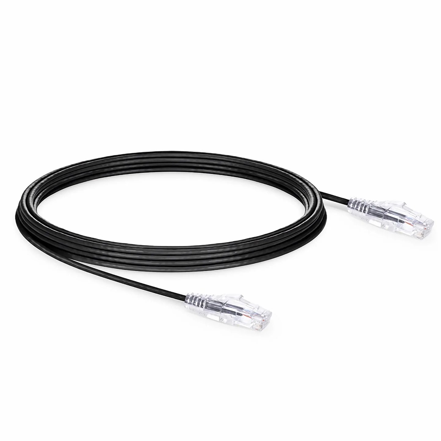 33ft Slim High-Flex Cat6a UTP Ethernet Patch Cable, Snagless Plug High Speed Network Cord for Office & Home Networking