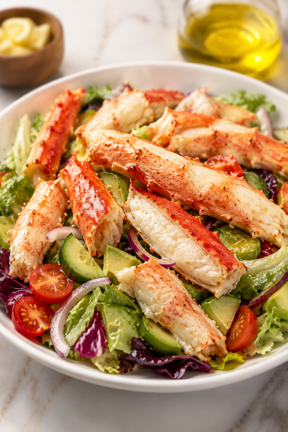🦀Ocean Fresh Wild-Caught King Crab Legs 🔥 Extra Large Size + Juicy Meat | FREE 1LB Butter & Stainless Crab Tools